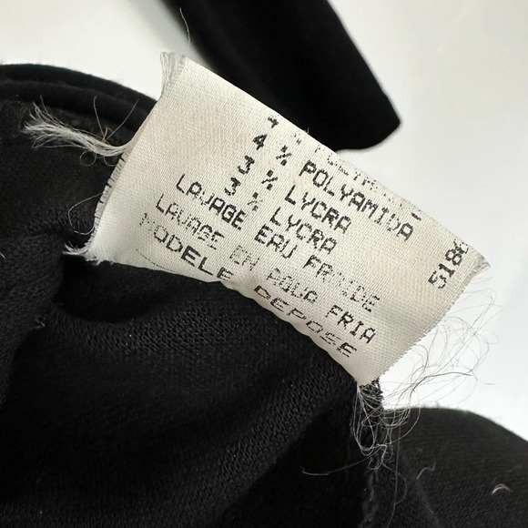 ๐ MORGAN De Toi ๐ Made in France Black Long Koskas Dress FR10 - Picture 6 of 7